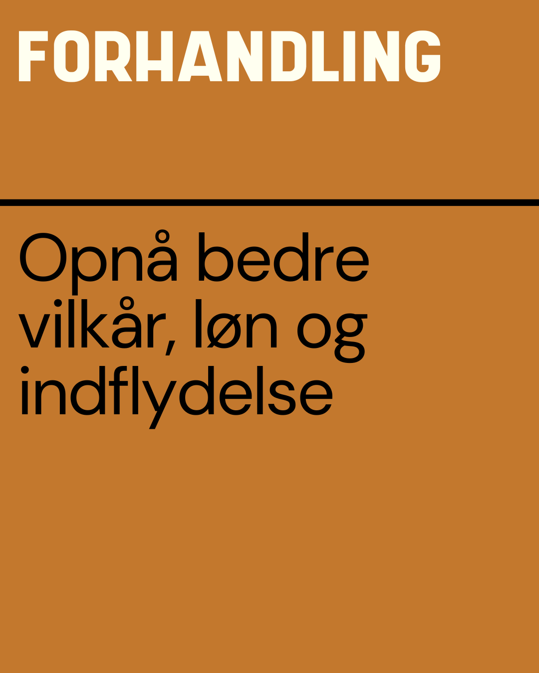 forhandling